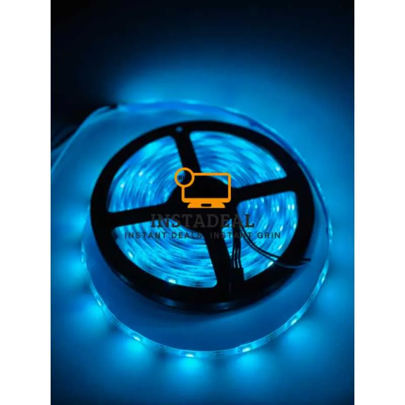 GearUP SL50W Waterproof 5 Meter RGB Strip Light with App and Remote Control (Music Sync)