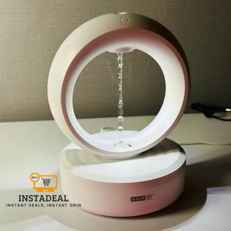 GearUp Anti Gravity Water Humidifier Water Droplet Smart Humidifiers (GH08) - Image 5