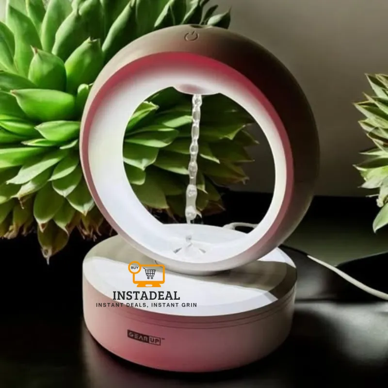 GearUp Anti Gravity Water Humidifier Water Droplet Smart Humidifiers (GH08) - Image 6