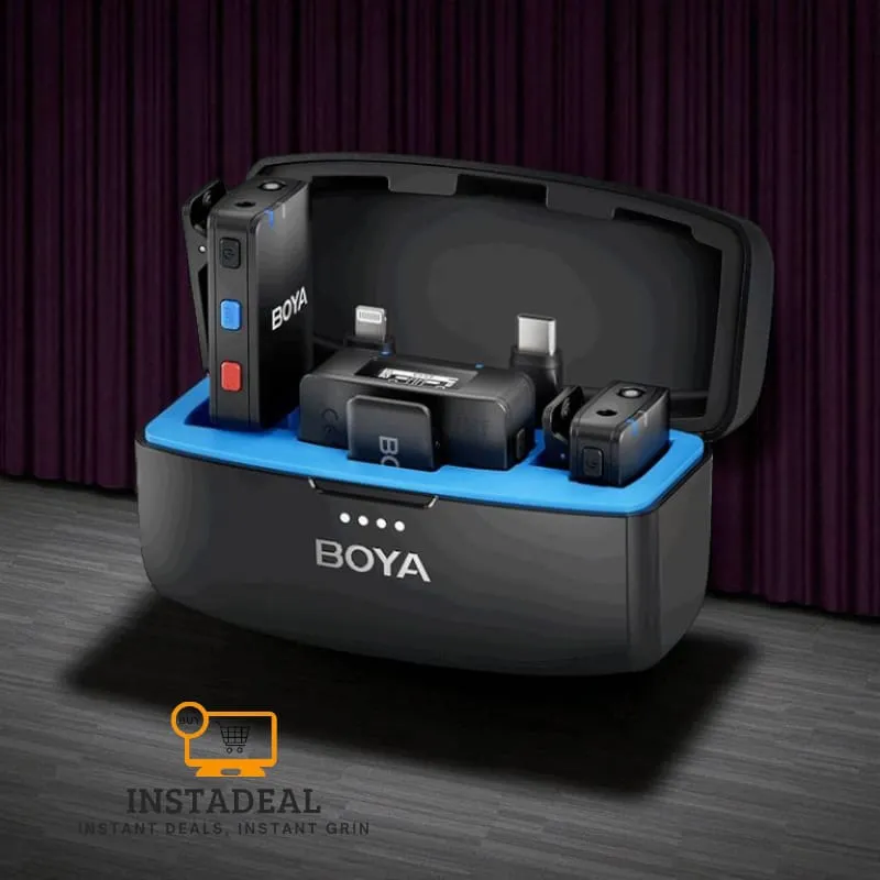 BOYA BOYAMIC All-in-One Wireless Microphone System