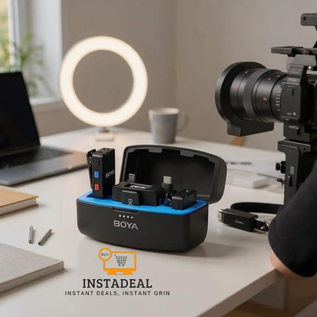 BOYA BOYAMIC All-in-One Wireless Microphone System