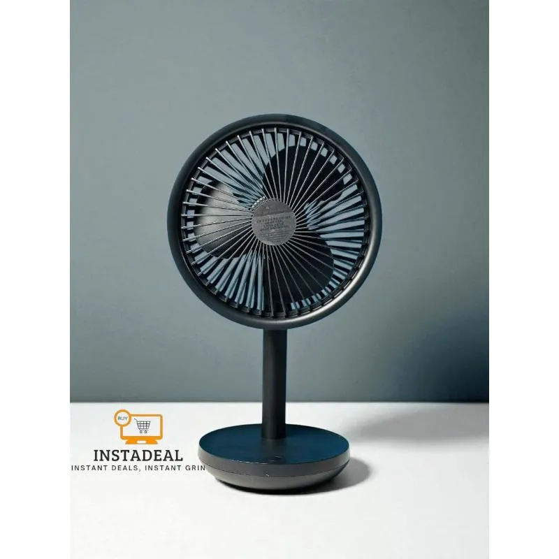 Xiaomi AISOLOVE F5 4000mAh Rechargeable Desk Fan – Black Color - Image 7