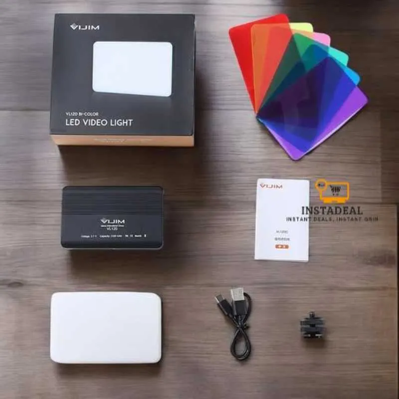 Ulanzi Vijim VL120 Mini LED Video Light (Non-RGB)