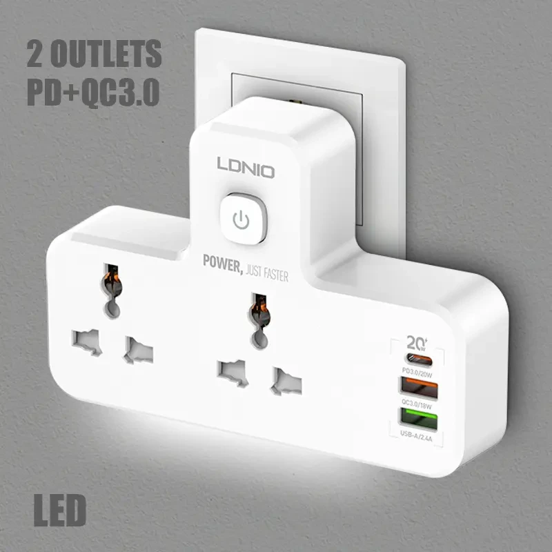 LDNIO SC2311 2500W Power Strip