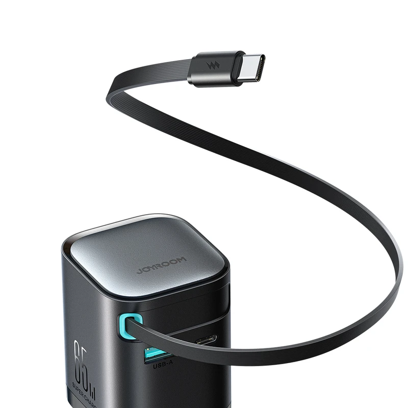 Joyroom JR-TCL02 GaN 65W Charger with Retractable Cable - Image 3