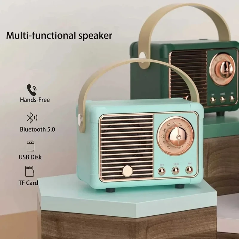 Retro Bluetooth Speaker Wireless