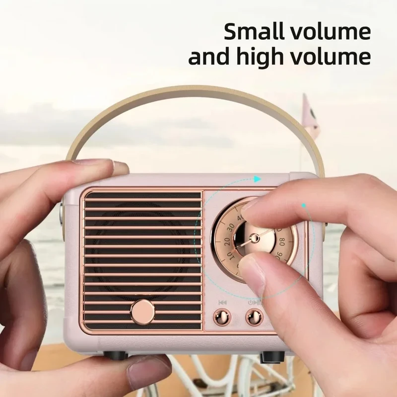 Retro Bluetooth Speaker Wireless - Image 3