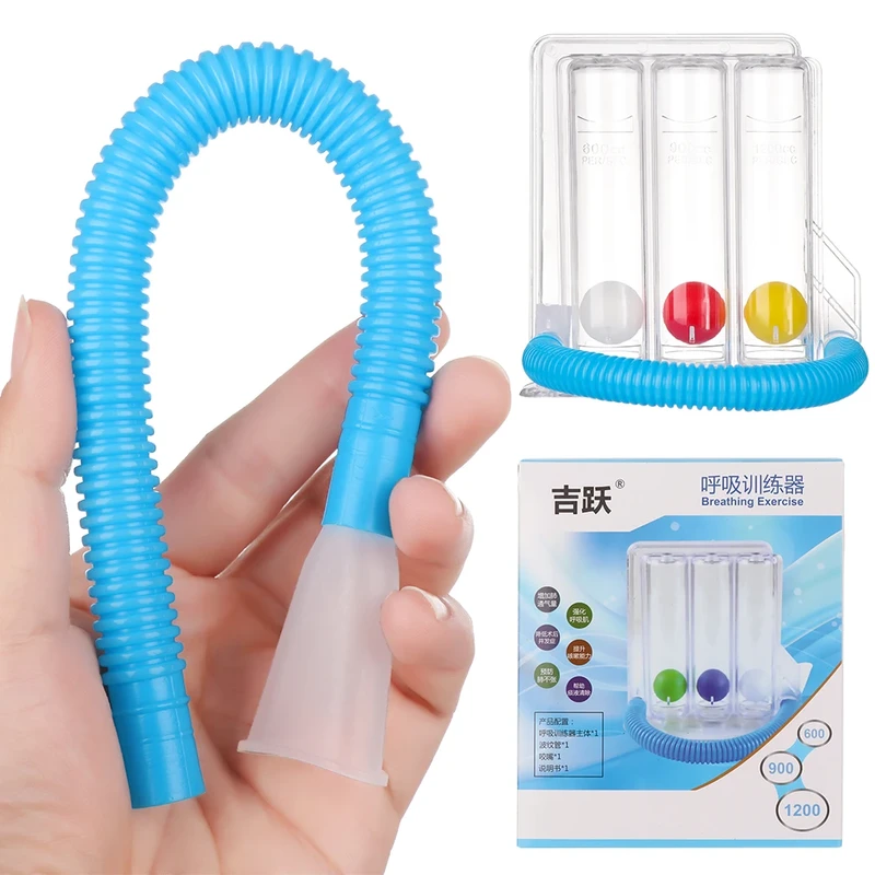 3 Balls Breathing Trainer Lung Function Improvement - Image 3