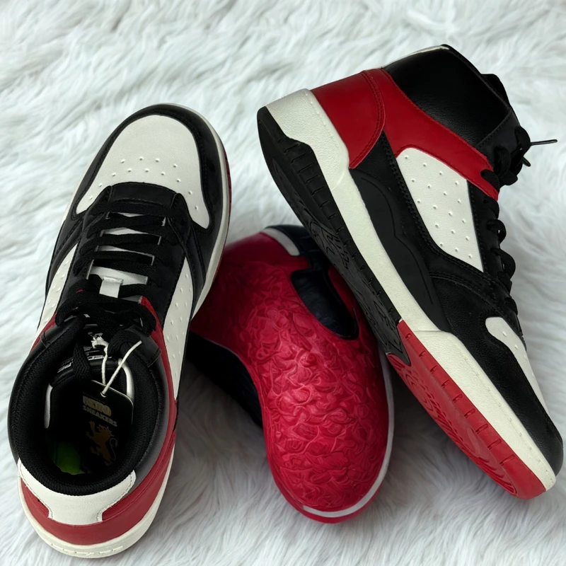 high neck sneakers for men