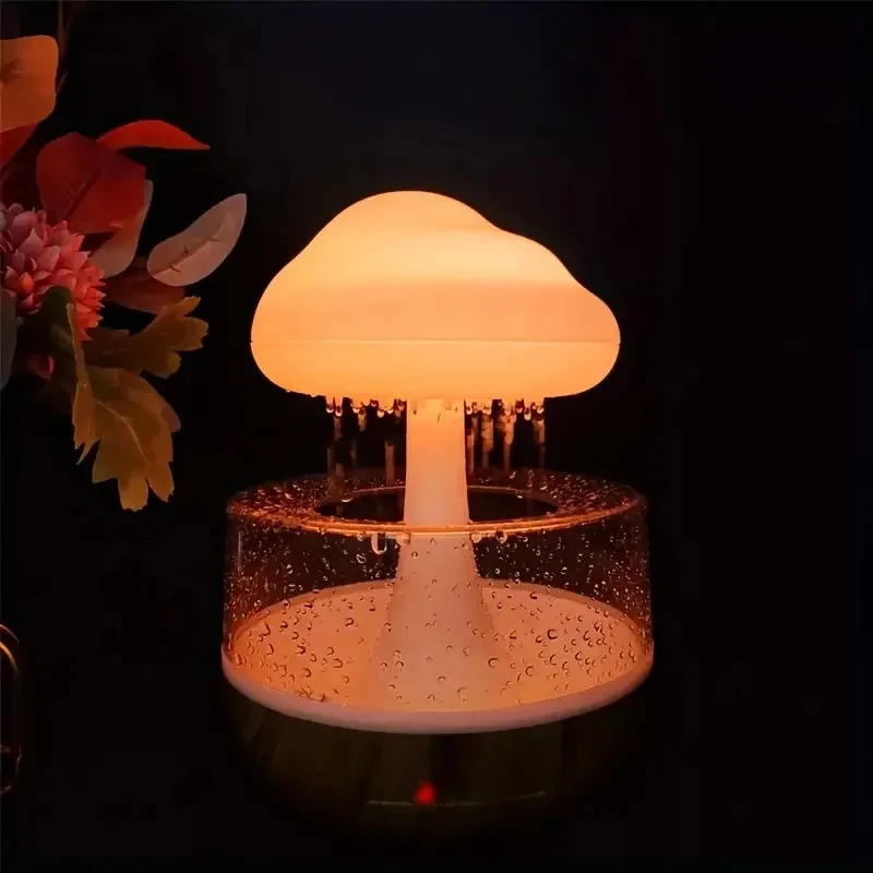Rain Cloud Humidifier Rain Colourful Mushroom (P-1619) - Image 3