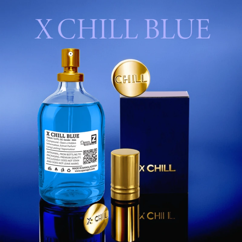 X CHILL BLUE 100ml perfume