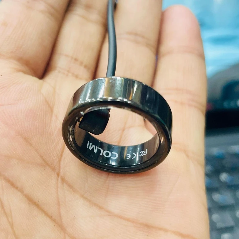 COLMI R02 Smart Ring Health Monitoring IP68 3ATM Waterproof Multi-sport Mode Military Grade Titanium Steel Shell For Men Women (P-1410) - ডেলিভারী চার্জ ফ্রী
