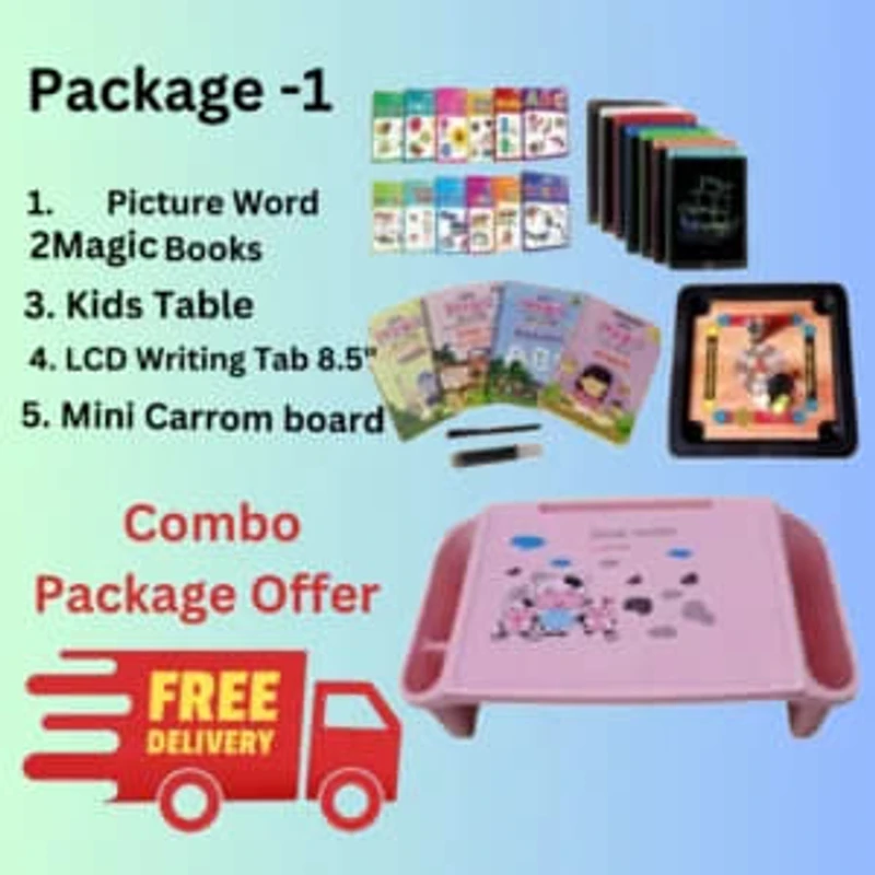 Baby Study Boks and kids combo pack 5 item
