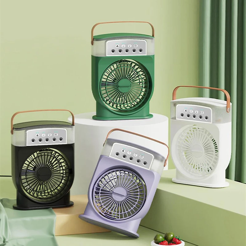 Rechargeable 5 Holes Mist Spray Air-cooler Fan (P-372) -ডেলিভারী চার্জ ফ্রী