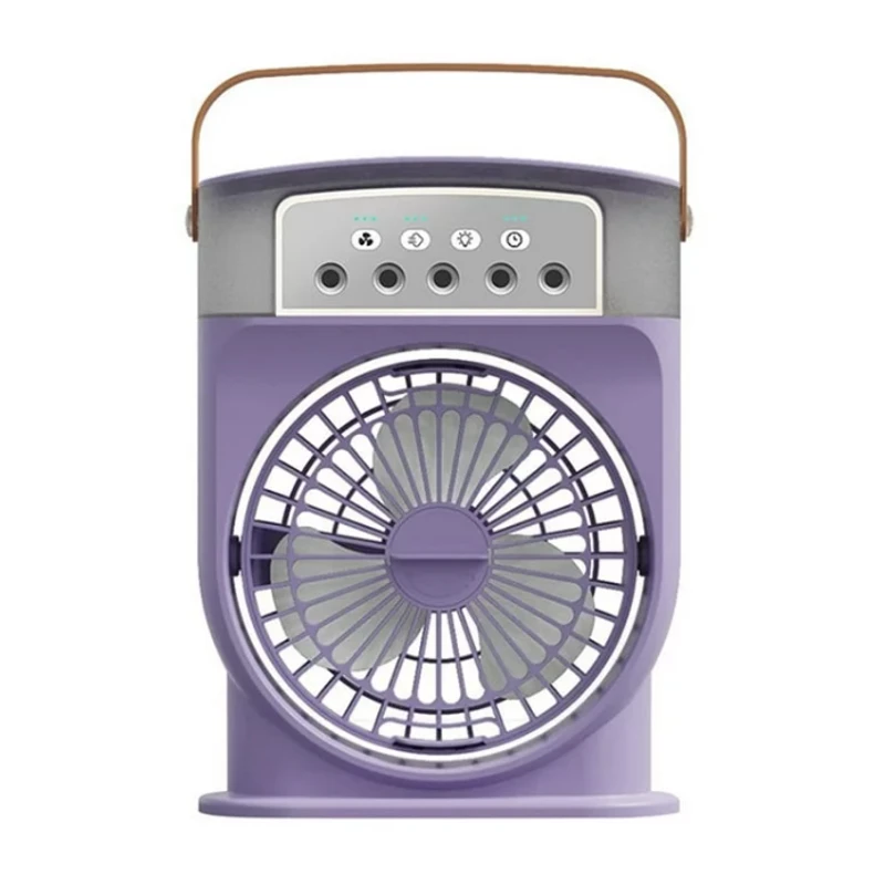 Rechargeable 5 Holes Mist Spray Air-cooler Fan (P-372) -ডেলিভারী চার্জ ফ্রী - Image 3