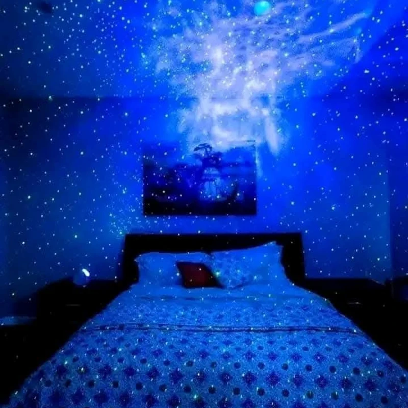 Galaxy Projector Starry Sky LED Night Light (P-1091)  ডেলিভারী চার্জ ফ্রী