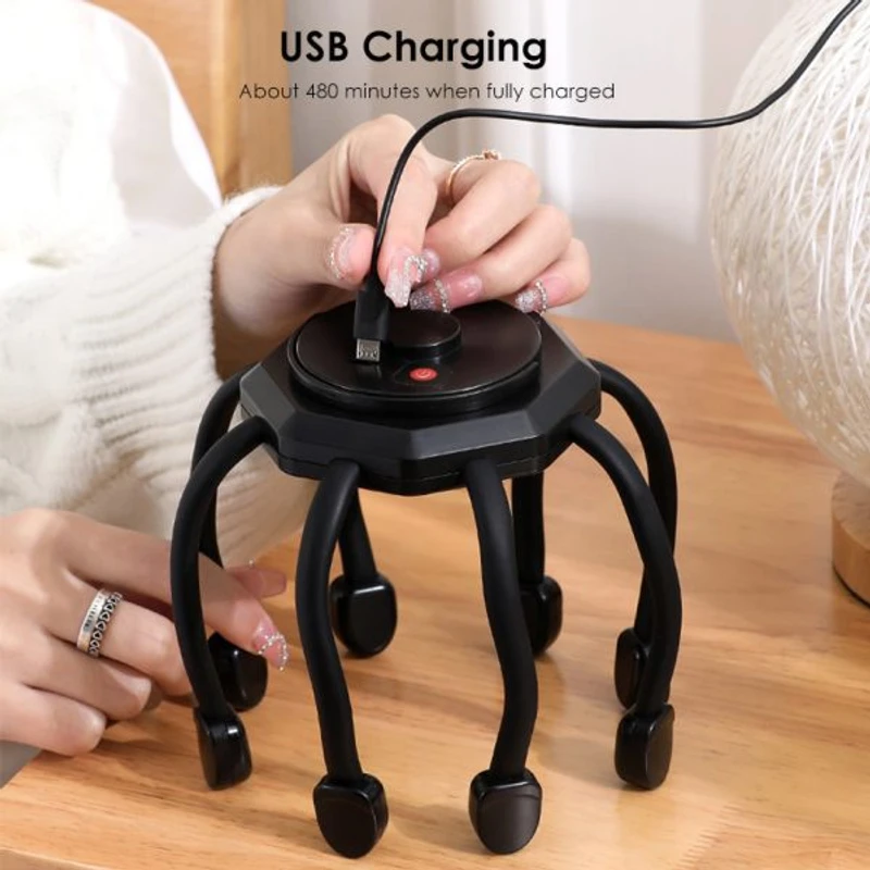 Electric Octopus Claw Scalp Massager -ডেলিভারী চার্জ ফ্রী