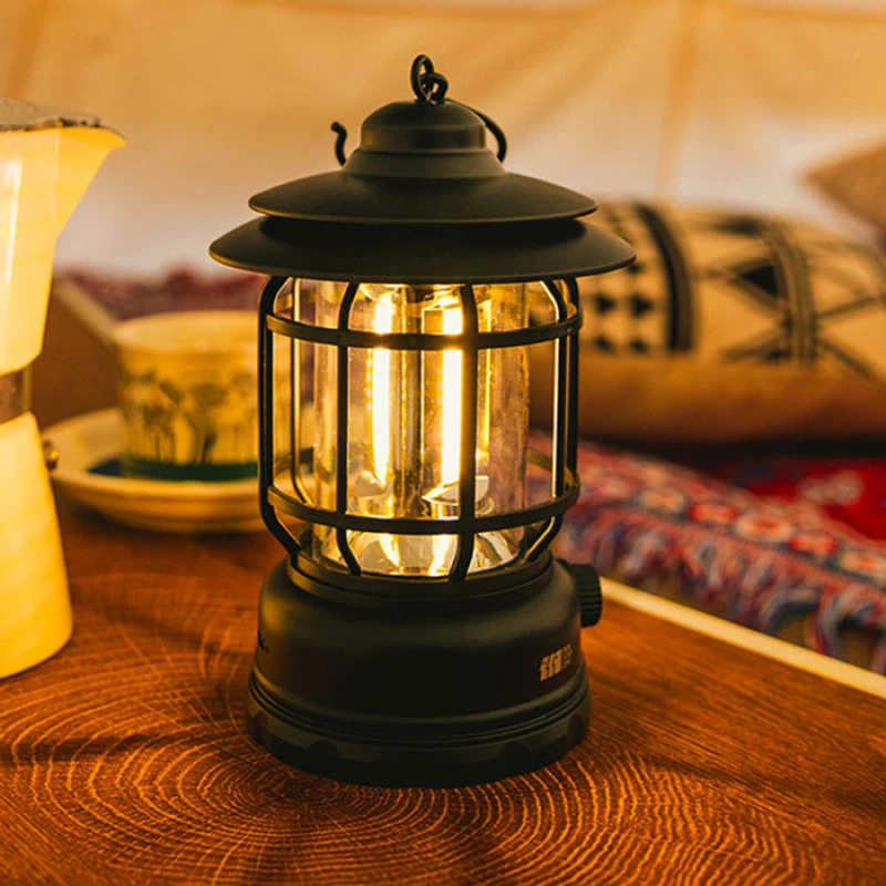 Retro Portable Camping Lamp
