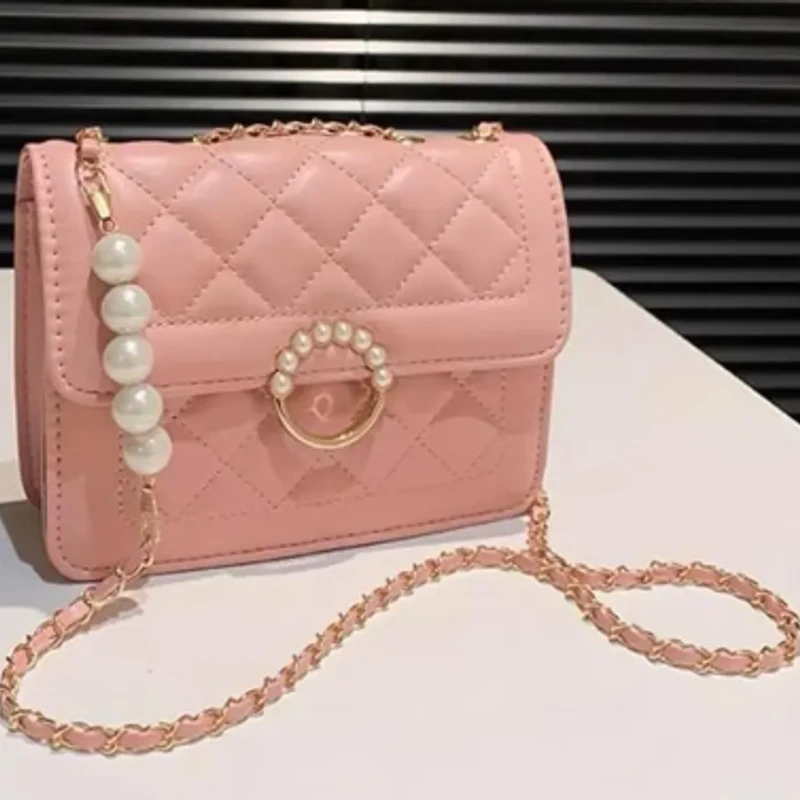 Pearl Leather Ladies Handbag (P-159) - ডেলিভারী চার্জ ফ্রী