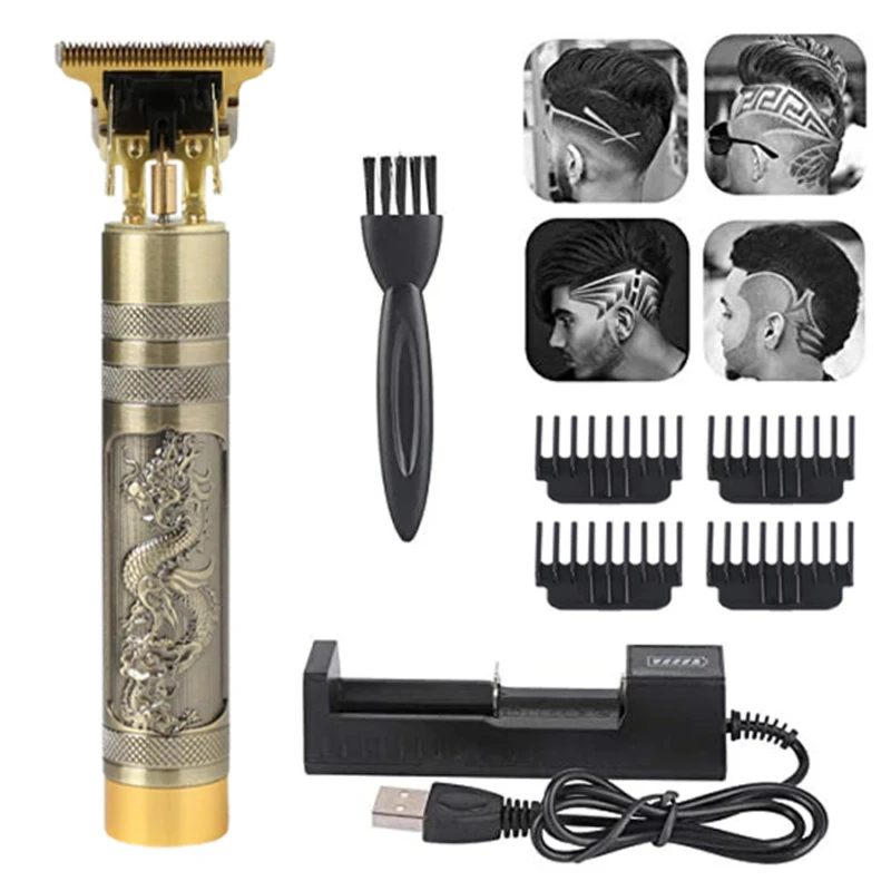 Vintage T9 Rechargeable Hair Trimmer