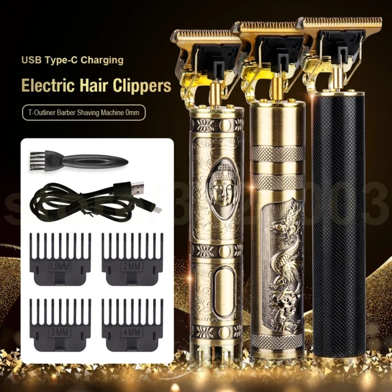 Vintage T9 Rechargeable Hair Trimmer - Image 4