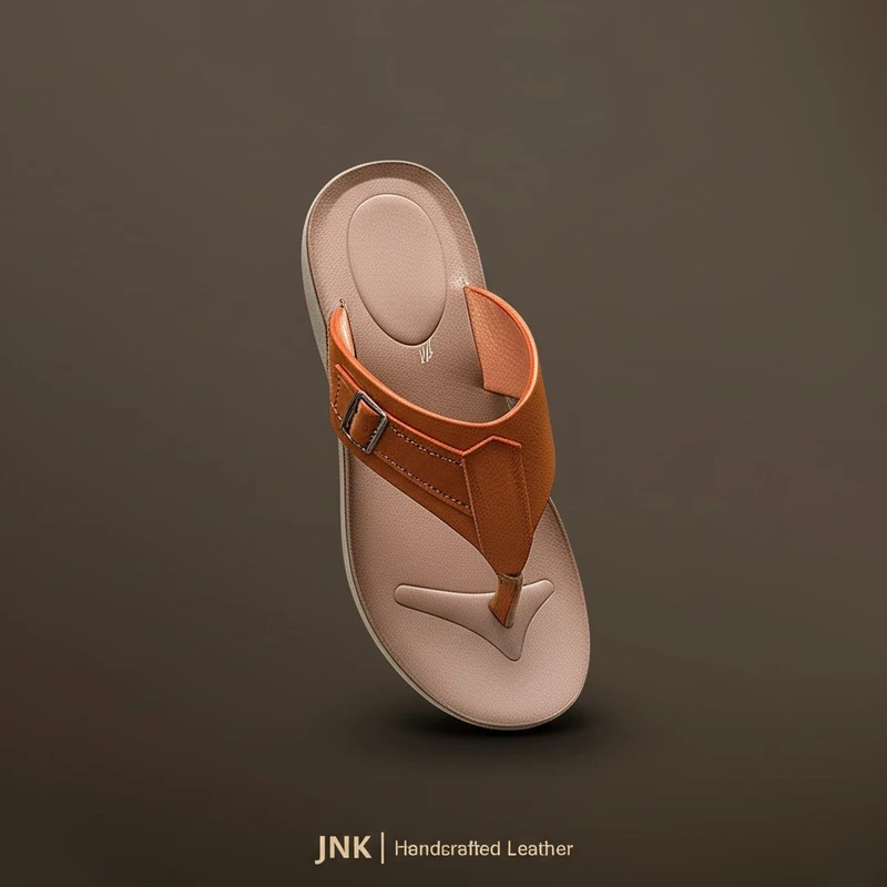 JS9M1550H-JNK Premium Handcrafted Leather Sandal 'JS-07' - Image 4