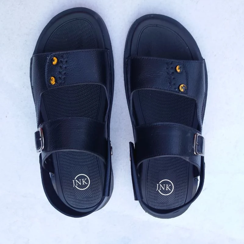 JNK Premium Leather juta | ১০০% গরুর রামরার ১০০% গ্যারান্টি | JS34 Black color