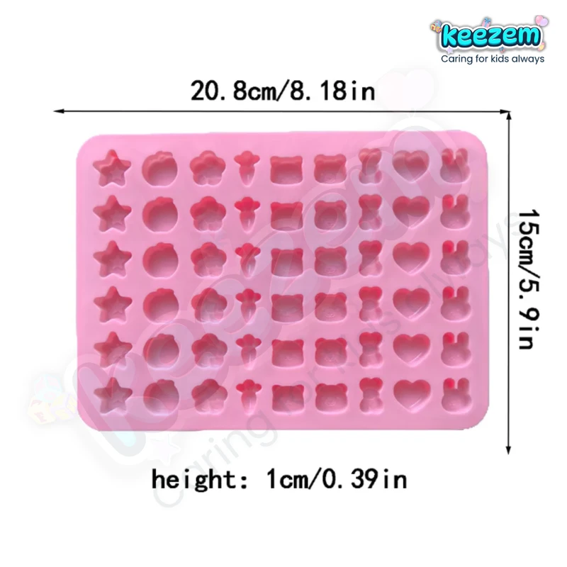 New Gummy Multi Shape Mould - Thumbnail 3