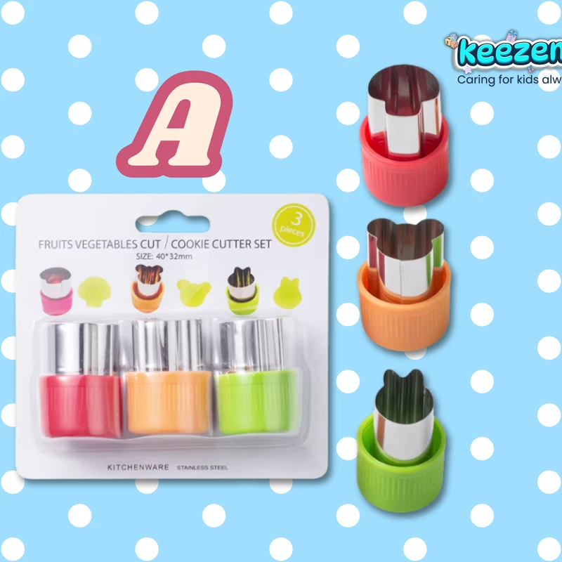 Vegetable Cutter Set - 3 pcs