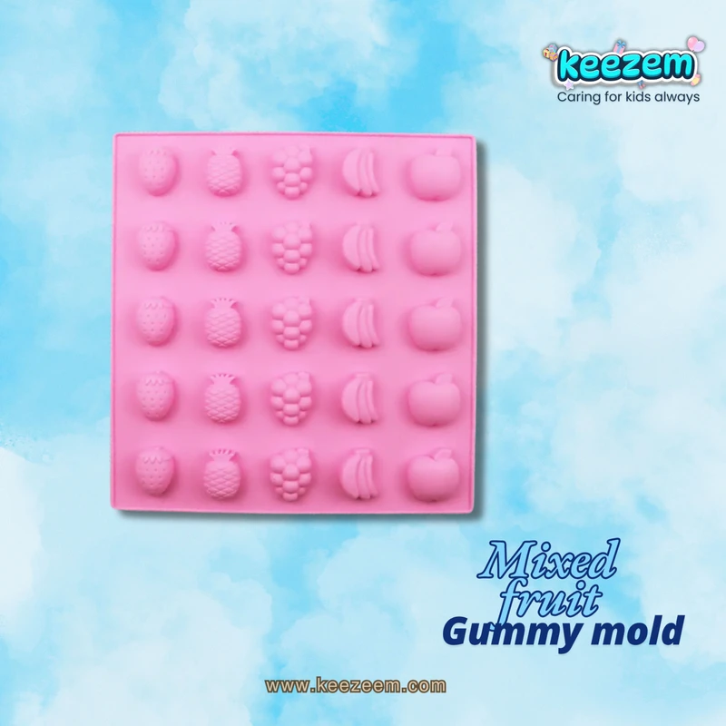 Gummy Mold Mixed fruit Shape