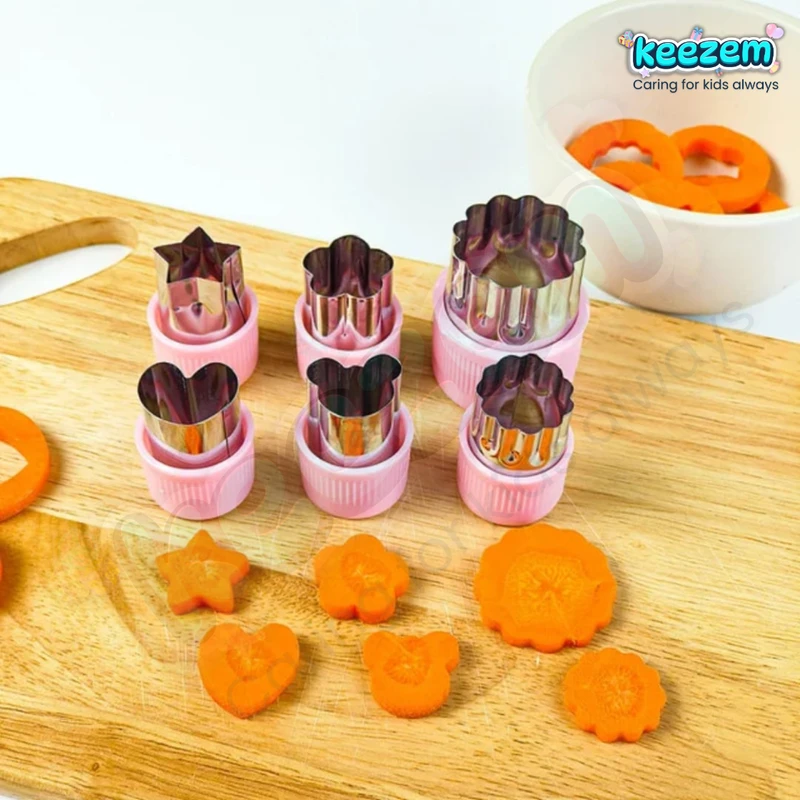 Vegetable Cutter Set - 6 pcs - Thumbnail 4