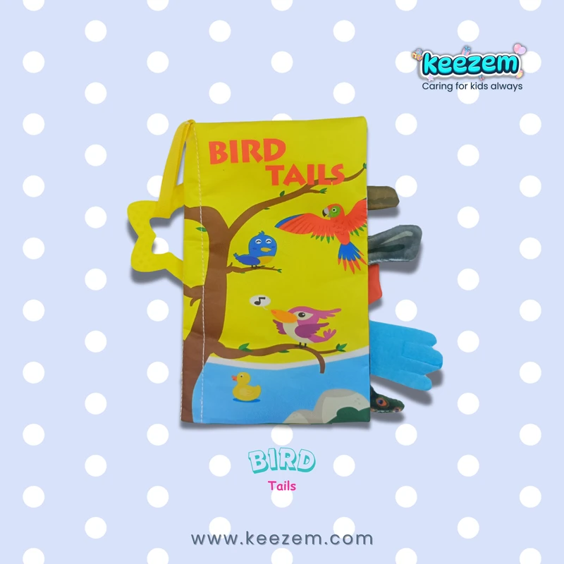Long Tails Cloth Book - Thumbnail 4