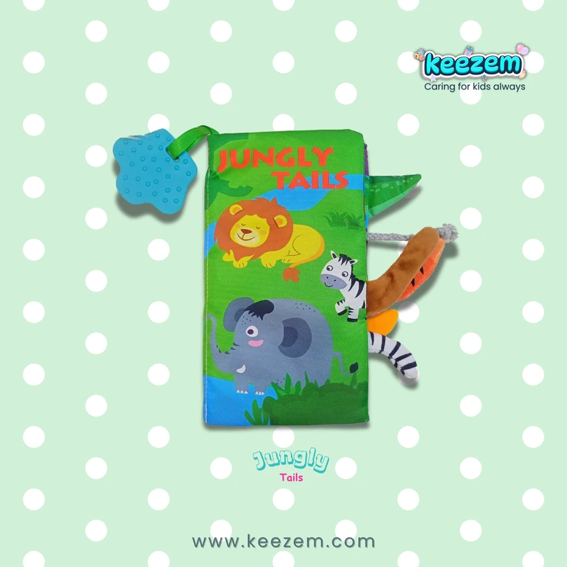Long Tails Cloth Book - Thumbnail 6