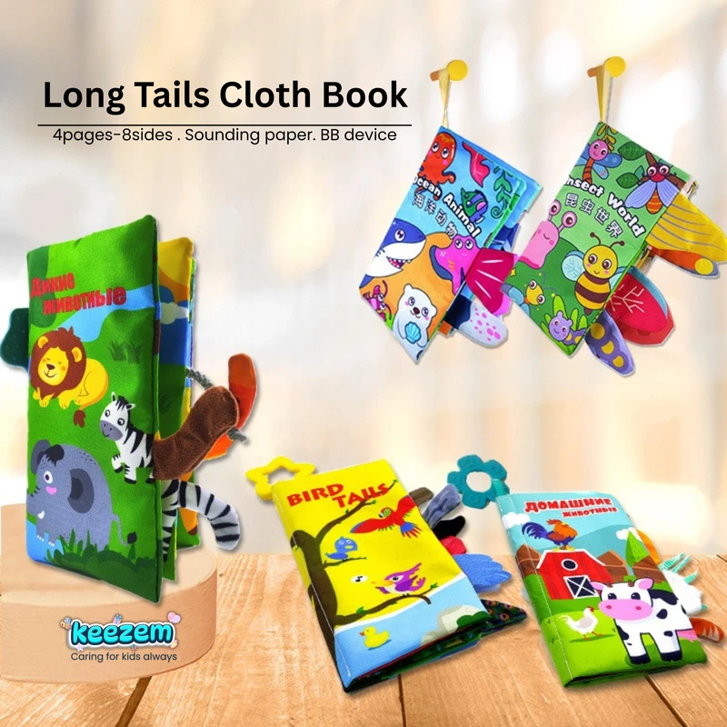 Long Tails Cloth Book