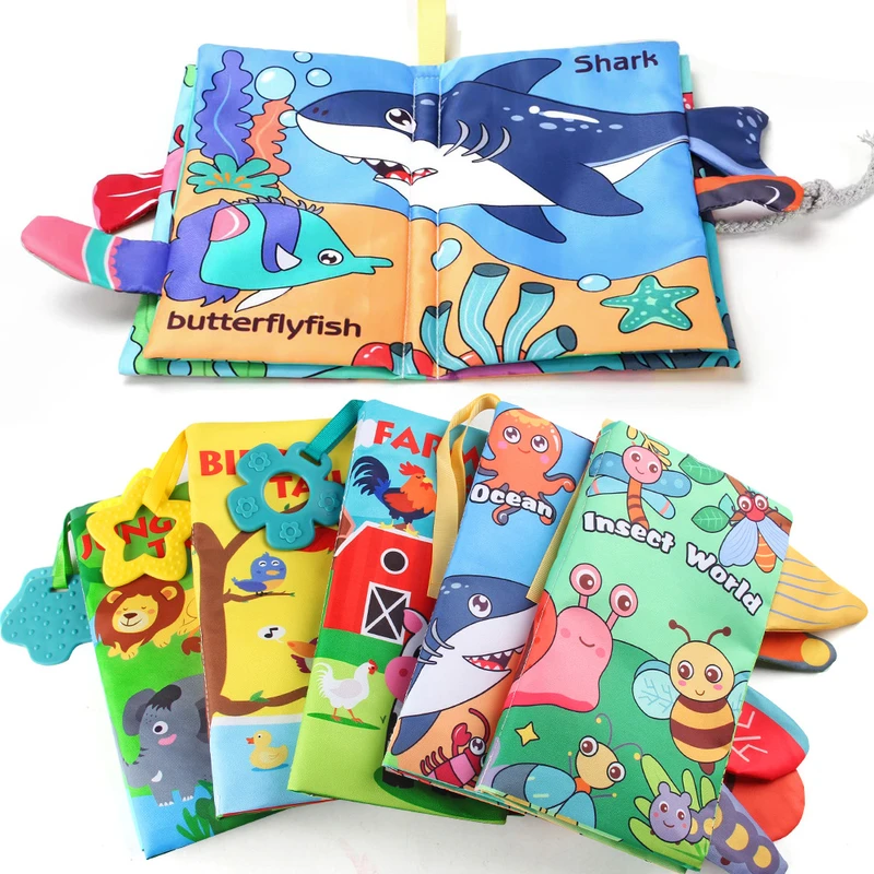 Long Tails Cloth Book - Thumbnail 8