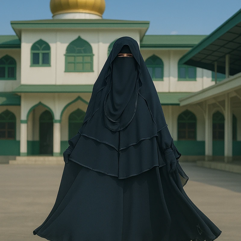 হুর লুক মুসলিমা বোরকা সেট