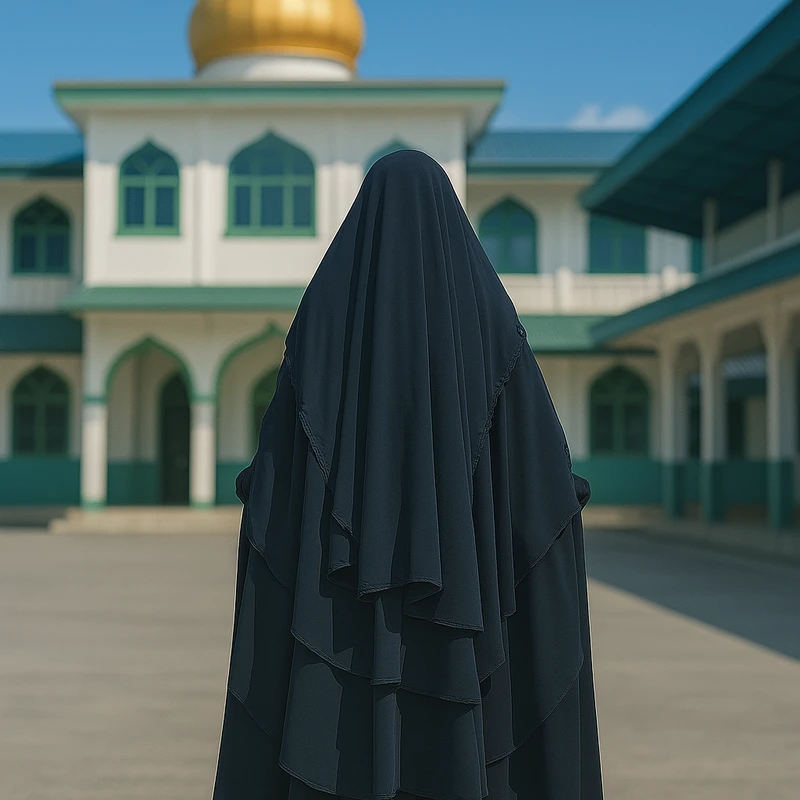 হুর লুক মুসলিমা বোরকা সেট