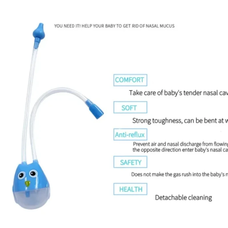 Baby Nose Nasal Aspirator Cleaner Easy For Baby