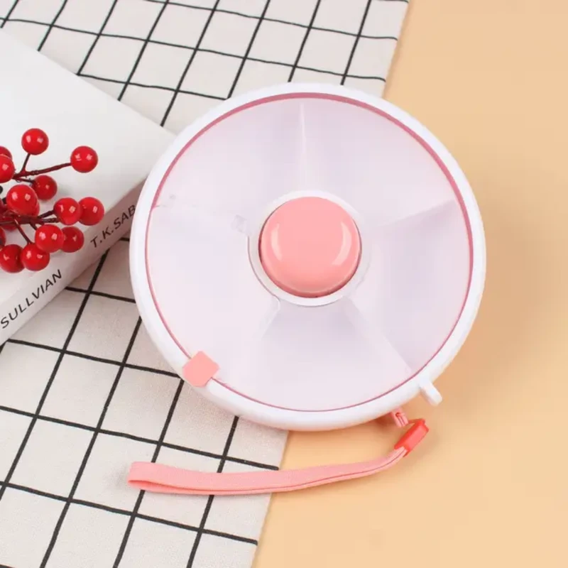 Portable Rotating Snack Box spin box Food Storage Container - Image 3