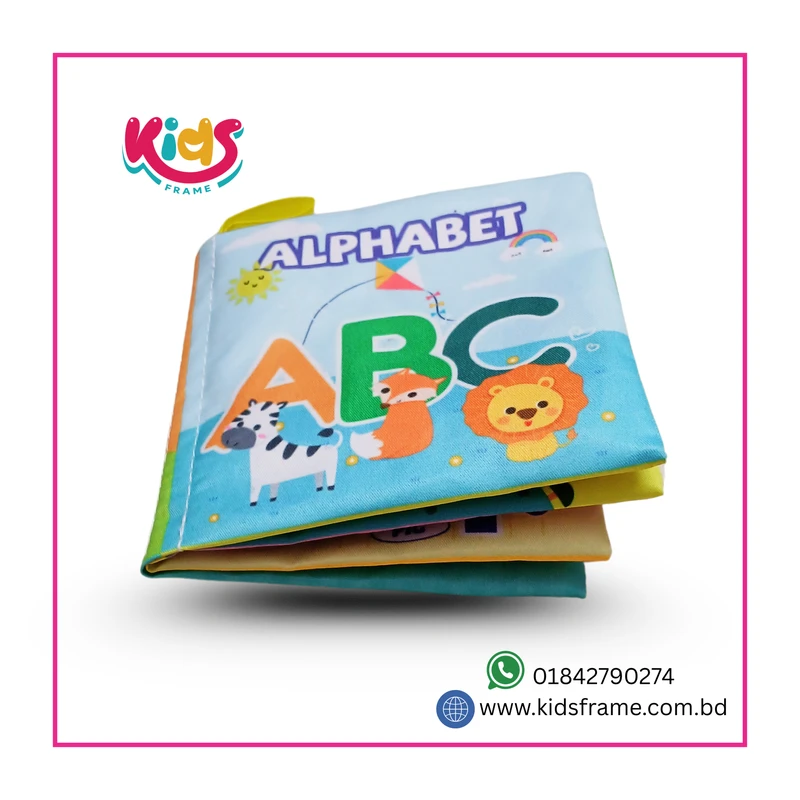 6 pieces Kids Washable cloth Books - Combo - Image 3