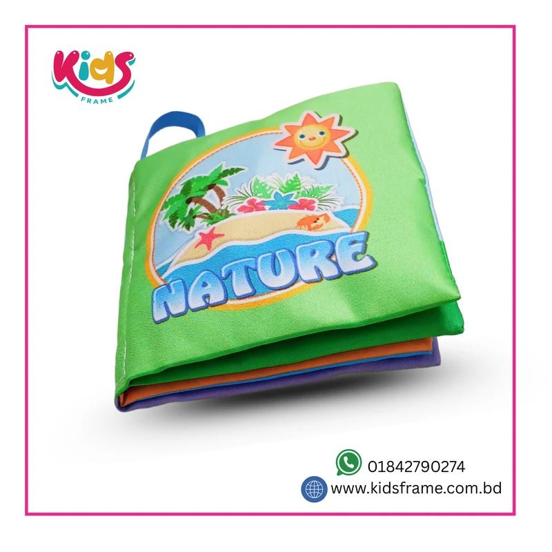 6 pieces Kids Washable cloth Books - Combo - Image 4