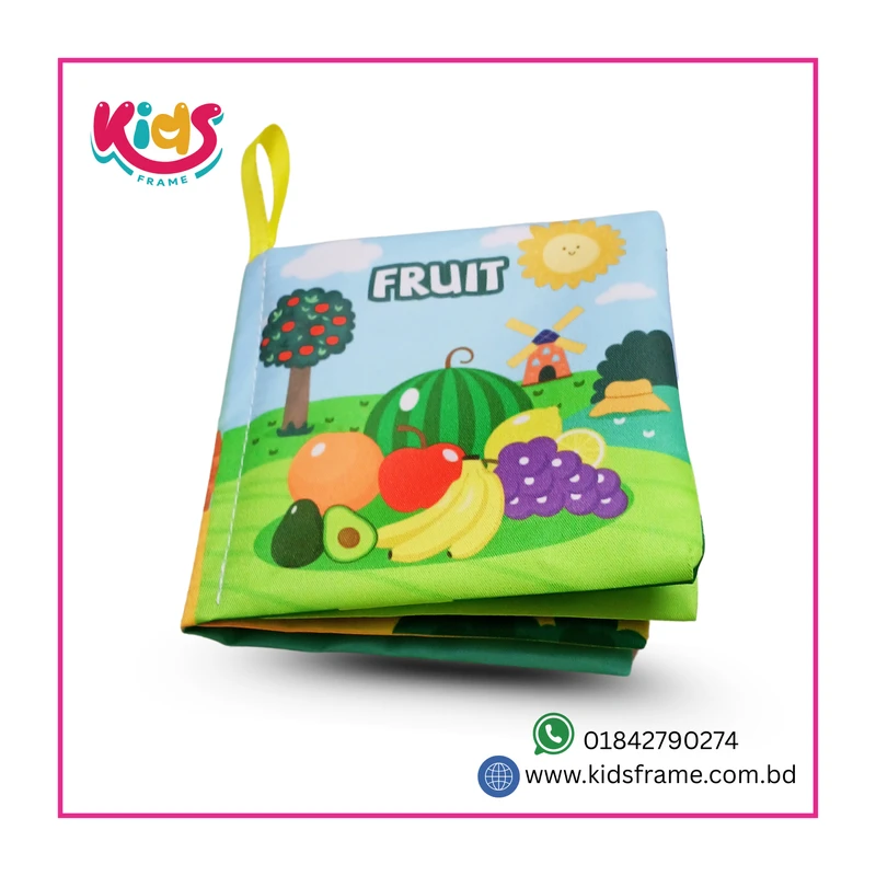 6 pieces Kids Washable cloth Books - Combo - Image 5