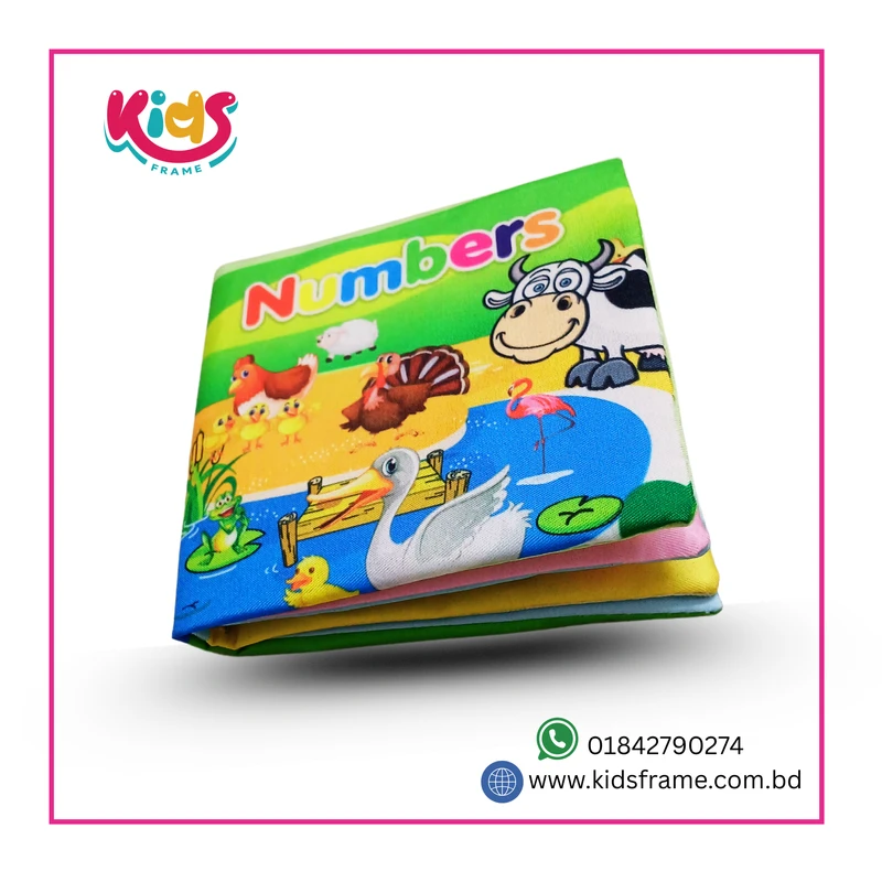 6 pieces Kids Washable cloth Books - Combo - Image 6
