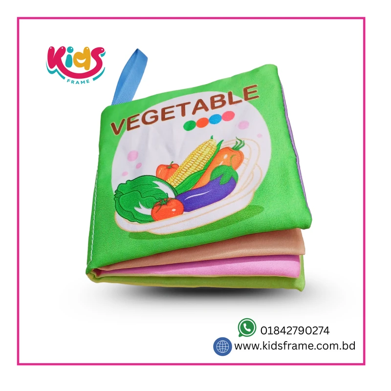 6 pieces Kids Washable cloth Books - Combo - Image 7