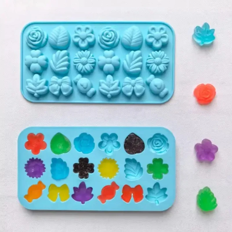 BPA Free Silicone Gummy Candy Molds Chocolate Molds - Image 3