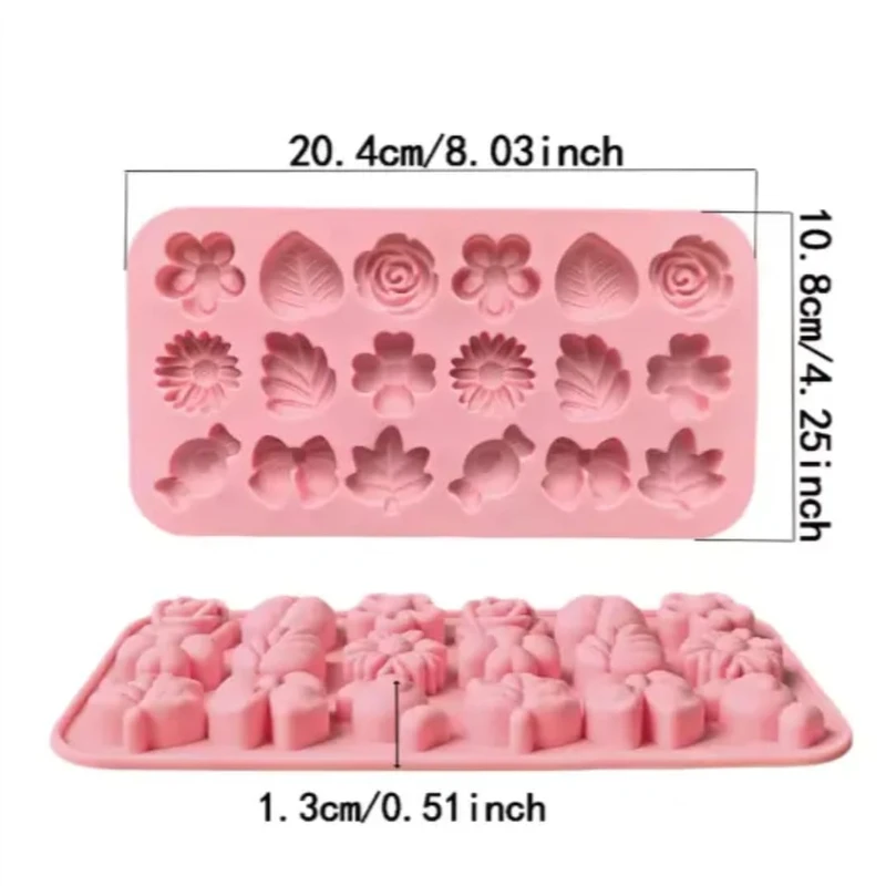 BPA Free Silicone Gummy Candy Molds Chocolate Molds - Image 4
