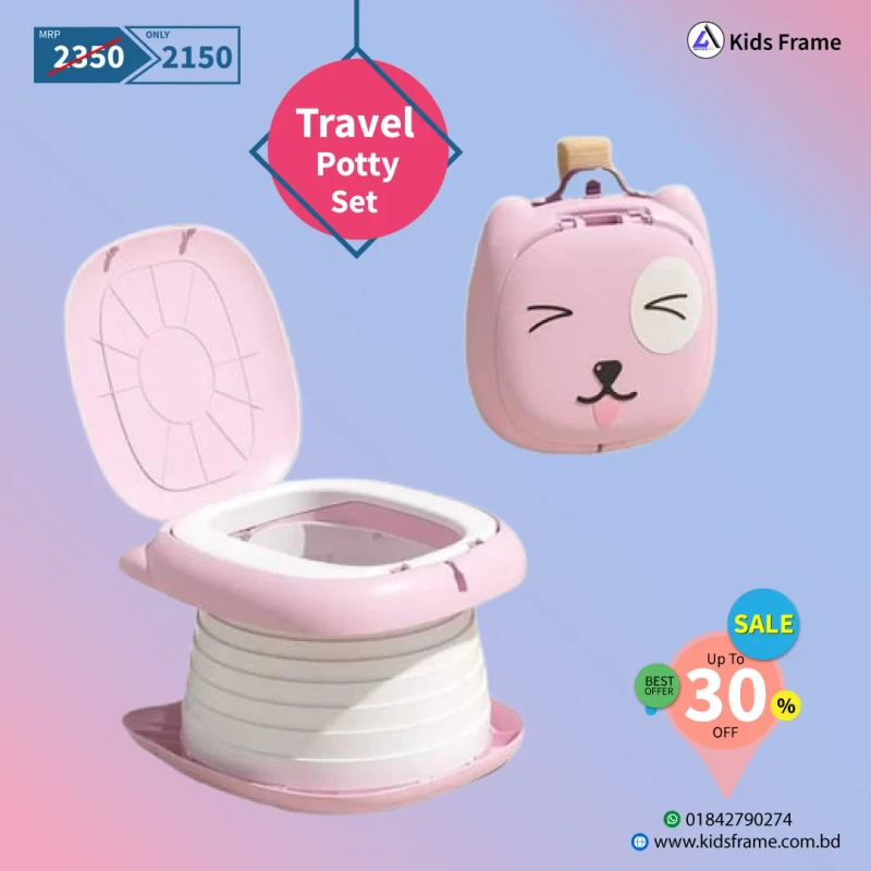 Portable Potty Training Toilet Seat for Toddlers Boys and Girls