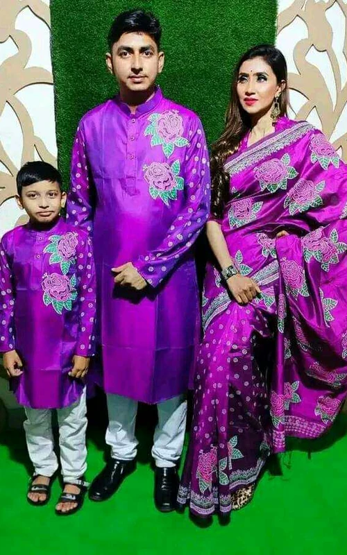 চোখ ধাঁধানো ডিজাইনের ফ্যামিলি সেট