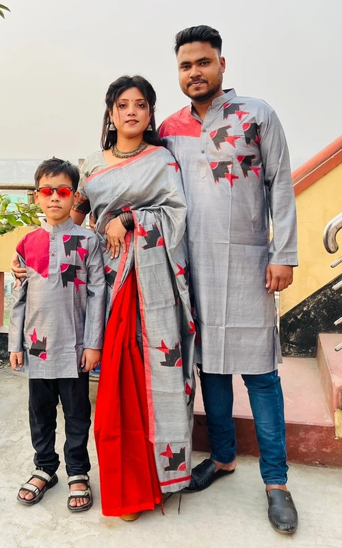 চোখ ধাঁধানো ডিজাইনের ফ্যামিলি সেট