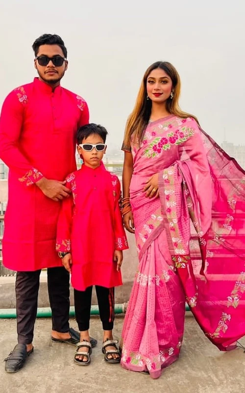 স্টাইল ও ভালোবাসার মিশেলে ফ্যামিলি সেট